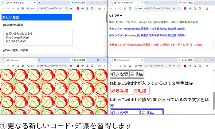 新しい技法